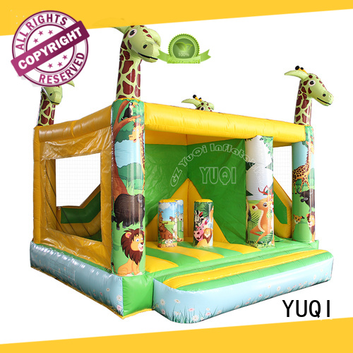 Top inflatable slides for sale mickey series for schools