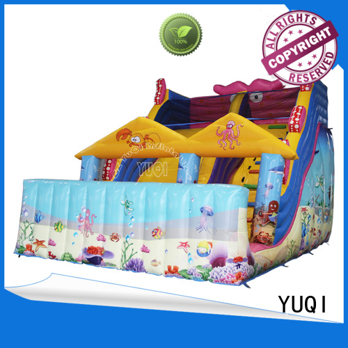 Quality YUQI Brand kids giant Inflatable slide