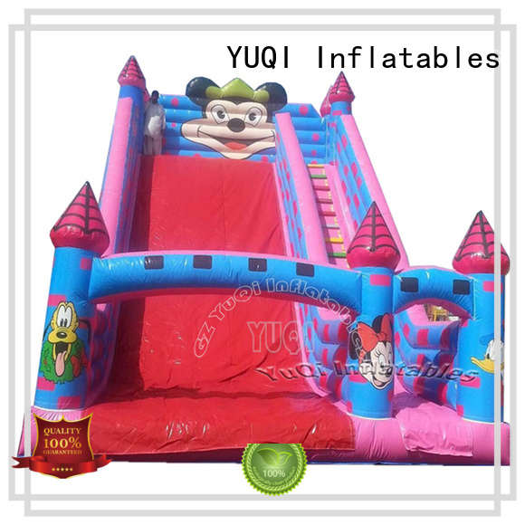 YUQI Brand size super design Inflatable slide manufacture