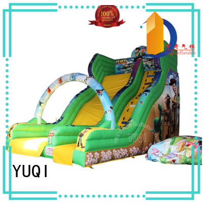 YUQI house inflatable pool slide factory for kid