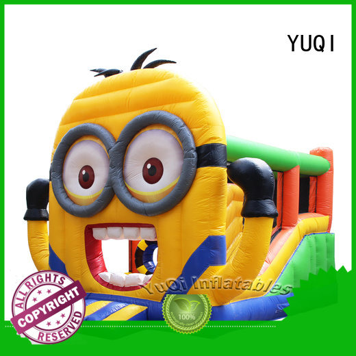 YUQI durable cheap water slide bounce house for sale pool for festivals