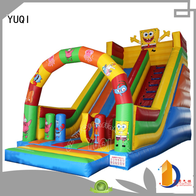 YUQI house inflatable water slide manufacturer for kid
