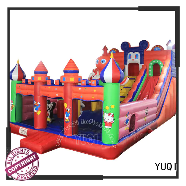 YUQI commercial inflatable water obstacle course manufacturer for adult
