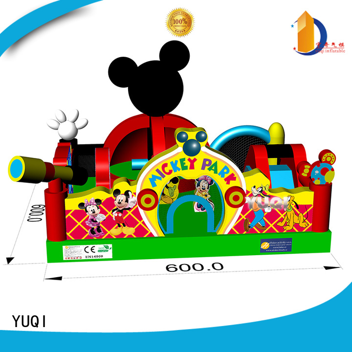 YUQI professional inflatable water park customization for schools