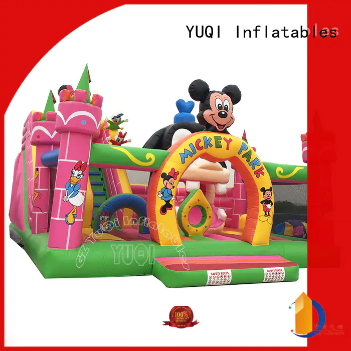 inflatable theme park integrated tiger product inflatable amusement park manufacture