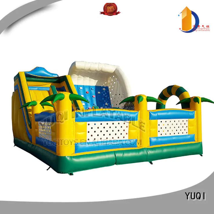 Latest inflatable lake trampoline climbing wholesale for carnivals