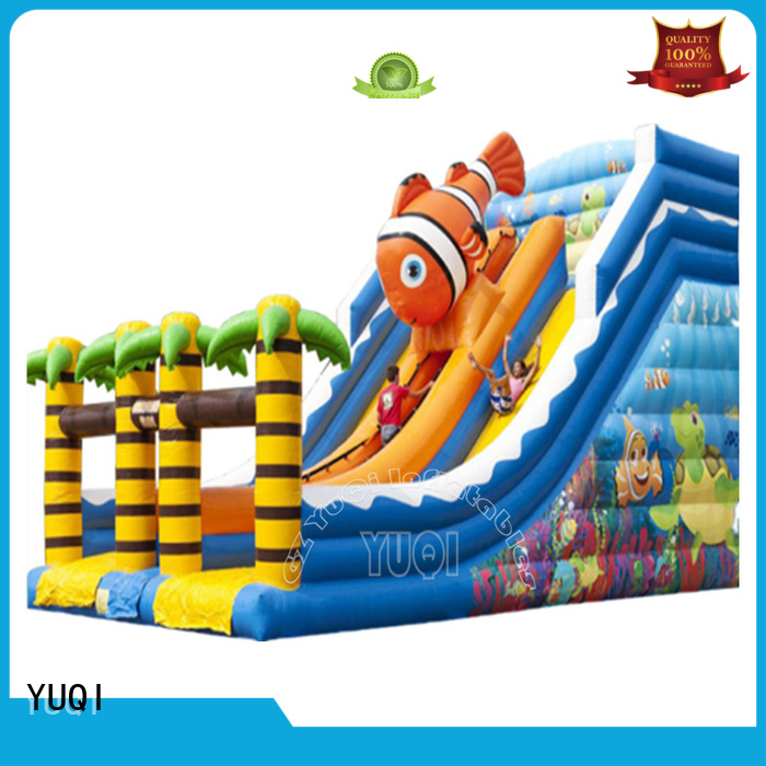 party park inflatable water slides for adults YUQI manufacture
