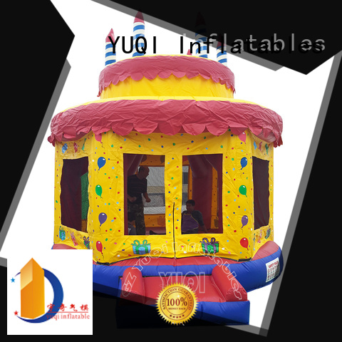 YUQI professional inflatable jump house manufacturer for carnivals