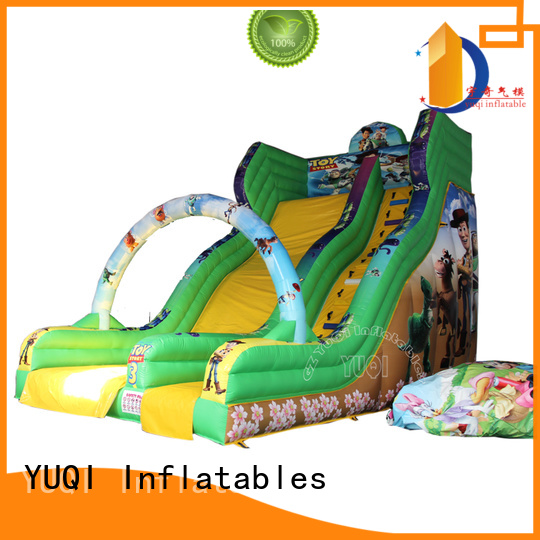 YUQI Brand adult design sale children Inflatable slide