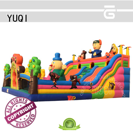 YUQI custom inflatable water playground series for park