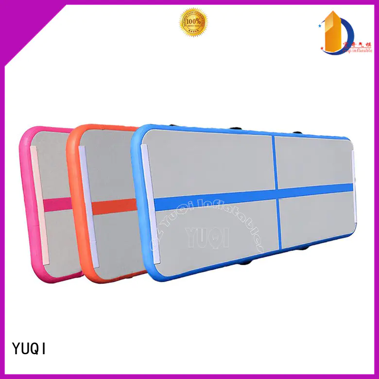YUQI gymnastic air track gymnastics mat customization for adult