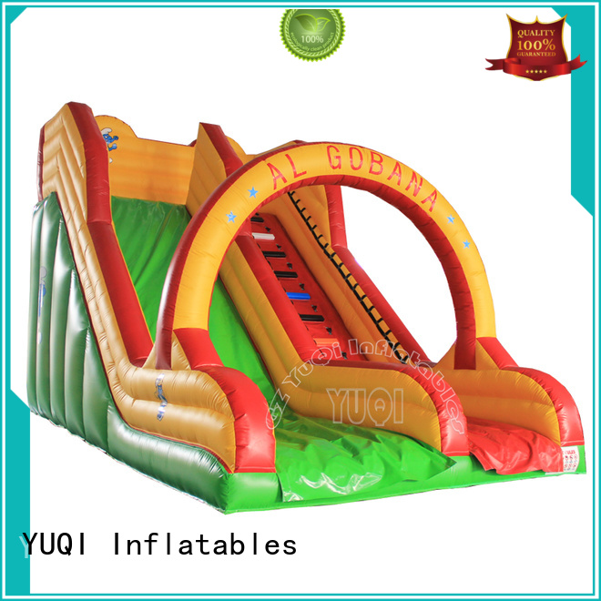 interesting pvc inflatable water slides for adults YUQI manufacture