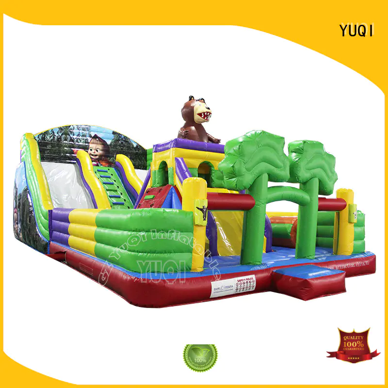 YUQI combo inflatable theme park customization for park