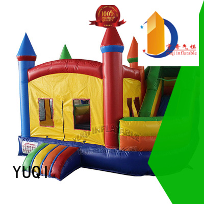 YUQI Custom bouncy water slide wholesale for birthday parties
