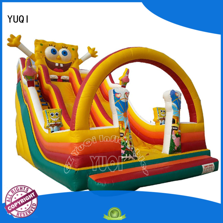 YUQI Brand interesting super adult Inflatable slide manufacture