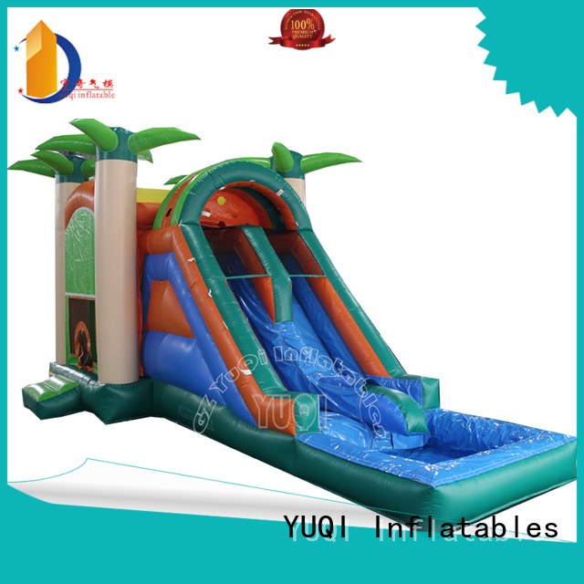 YUQI Brand giant adult amusement outdoor inflatable water slides for adults