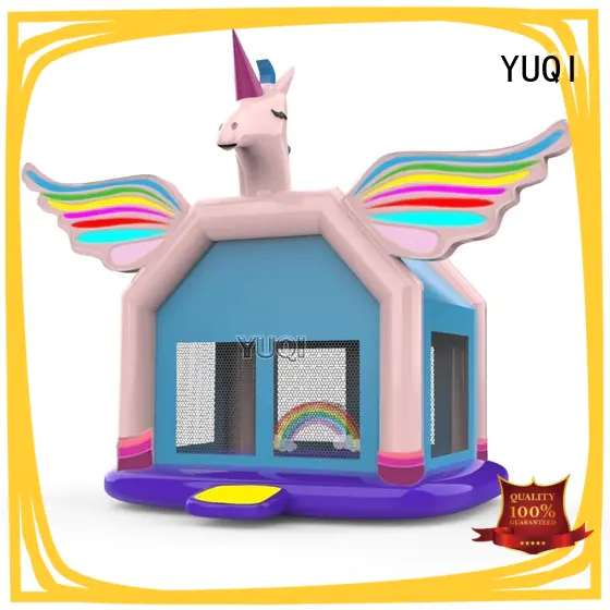 YUQI bounce inflatable bounce slide combo manufacturers for kid