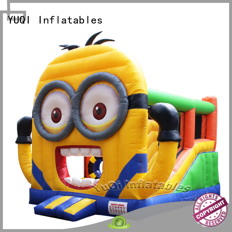 YUQI playground small bounce house factory for carnivals