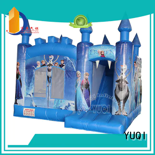 YUQI Brand mickey mini water slide bounce house for adults tiger supplier