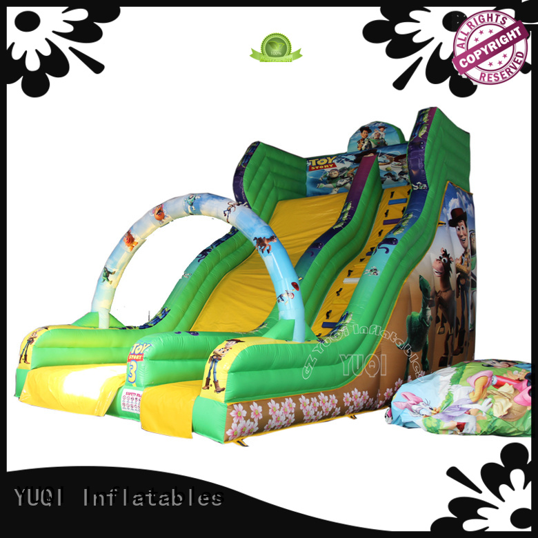 YUQI durable inflatable pool slide supplier for park
