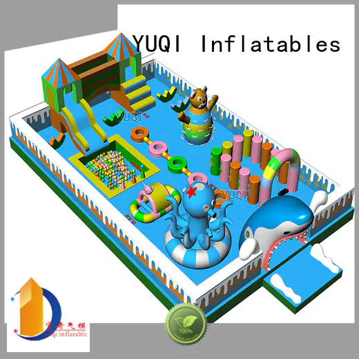 YUQI professional inflatable theme park manufacturer for festivals