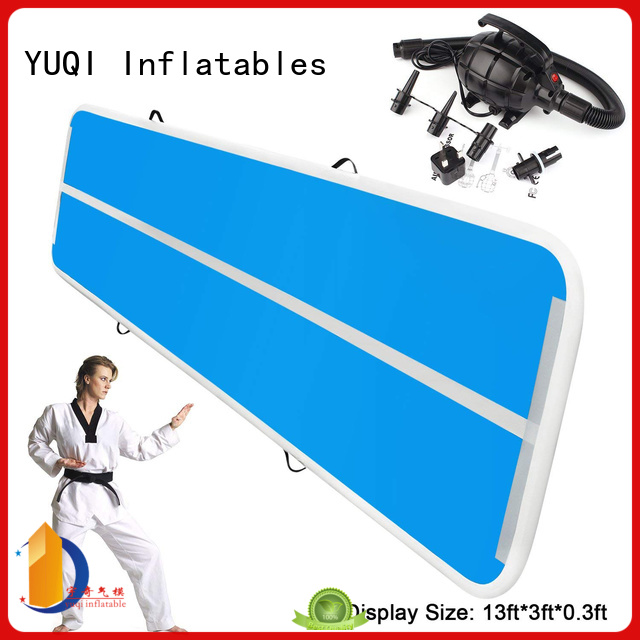 YUQI mat Inflatable Air Mat Gymnastics series for festivals