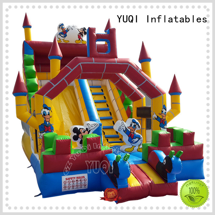 YUQI high quality blow up slide supplier for festivals