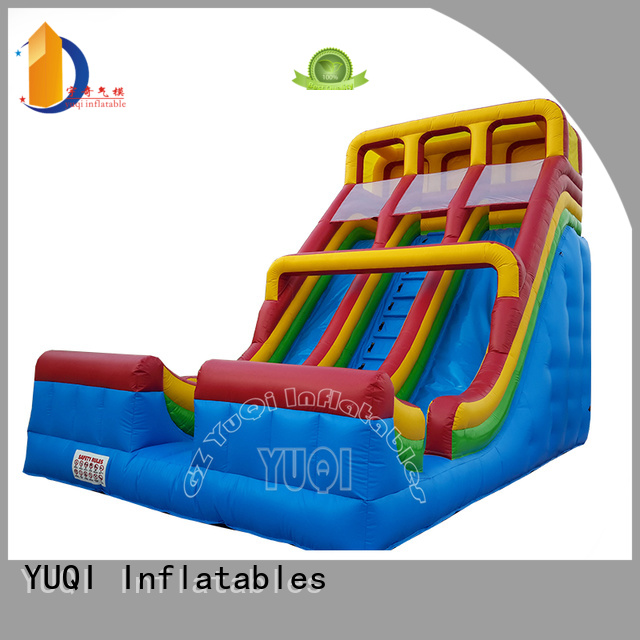 YUQI rock inflatable slide manufacturerSupply for carnivals