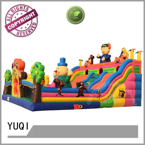 oemodm giant inflatable amusement park slide YUQI company