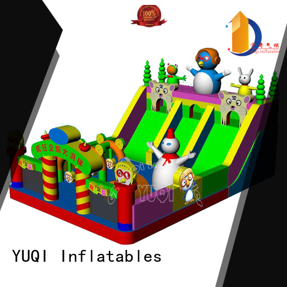 YUQI online amusement park inflatable slide supplier for park