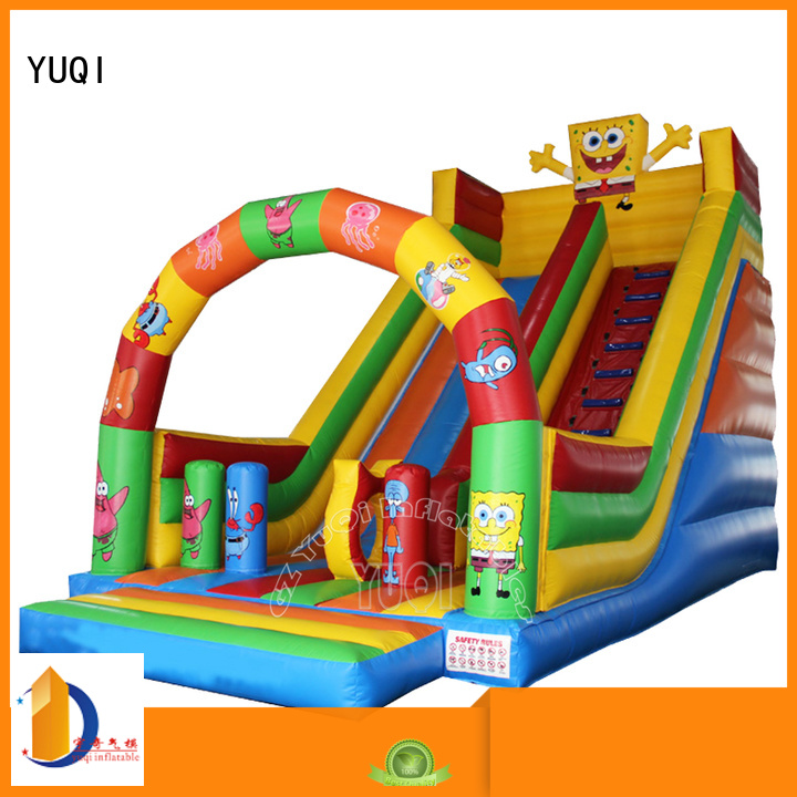 amusement inflatable water slide park manufacturer for birthday parties YUQI