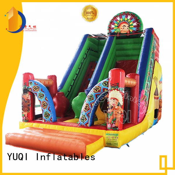 party playground robot inflatable water slides for adults YUQI Brand
