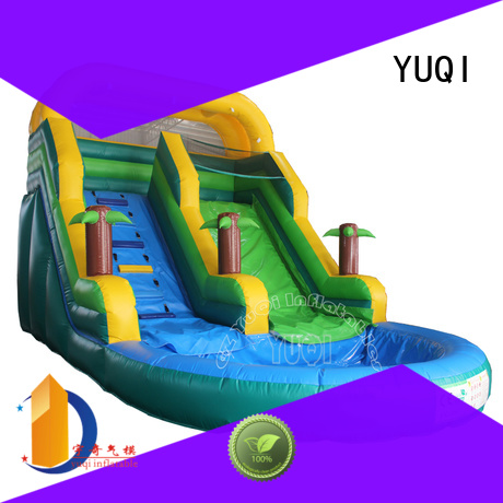 robot Custom children design Inflatable slide YUQI park