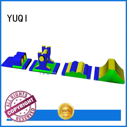 YUQI Brand quality kids many colors floating inflatable water park