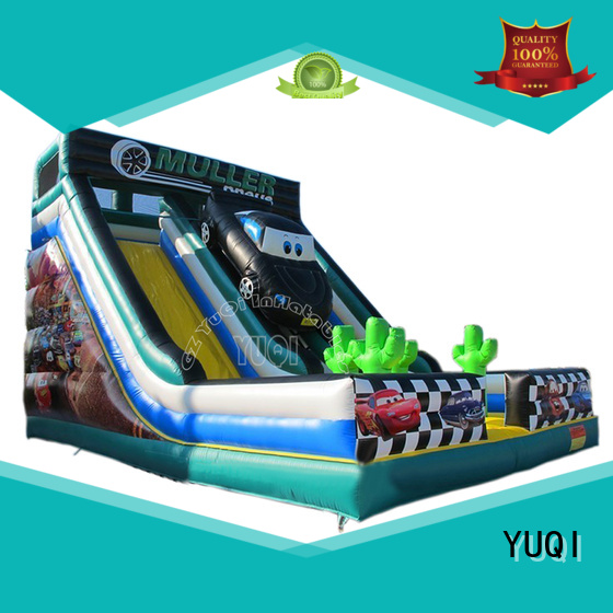 YUQI Brand sale party clown kids Inflatable slide