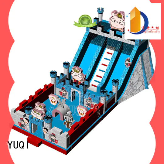 YUQI challenge inflatable water park games series for festivals