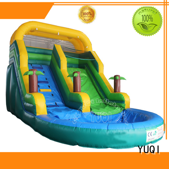 YUQI castle inflatable pool slide series for carnivals