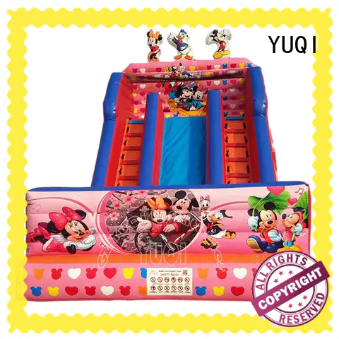 YUQI safety inflatable slides for sale supplier for carnivals