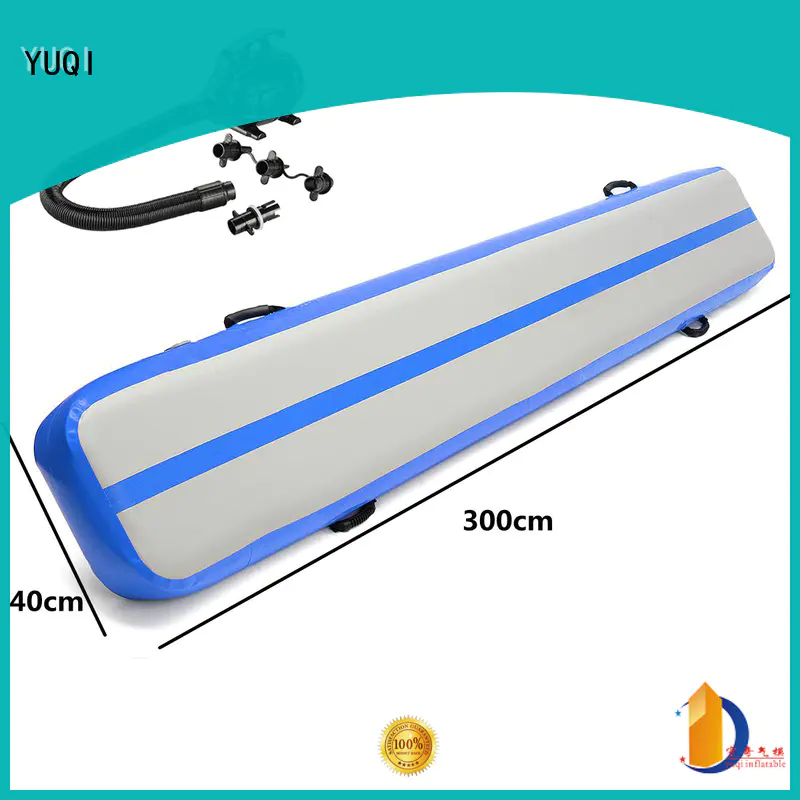 YUQI professional Inflatable air track customization for adult
