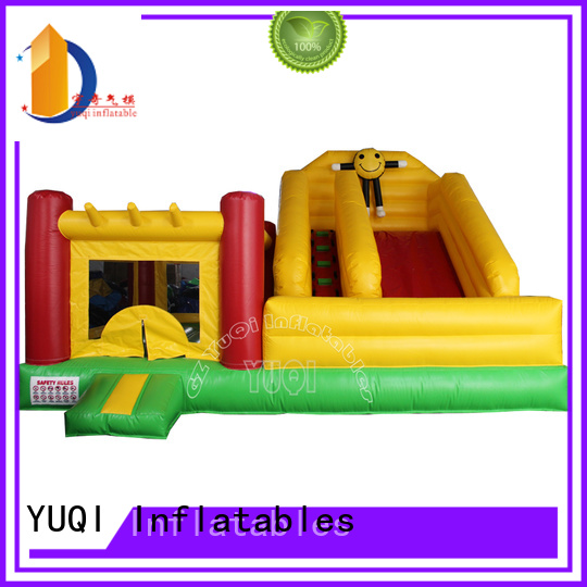 YUQI ce inflatable bounce house water slide combo customization for carnivals