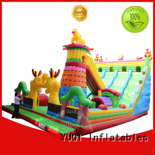 YUQI inflatable water park obstacle course Suppliers for carnivals