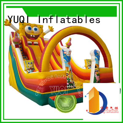 YUQI top inflatable slip and slide manufacturer for carnivals