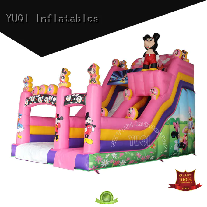 party interesting kids YUQI Brand Inflatable slide supplier